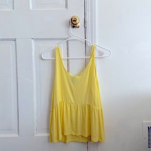 Yellow Tank Top